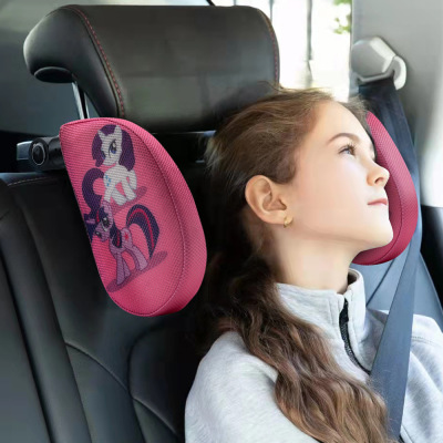 Cartoon Version Car Adult Children Side Sleeping Headrest