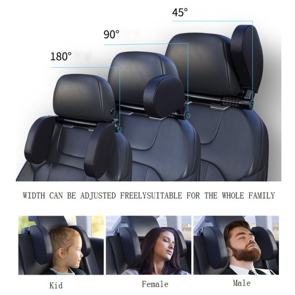 Cartoon version of the headrest rear side sleeping pillow car memory foam four seasons universal pillow