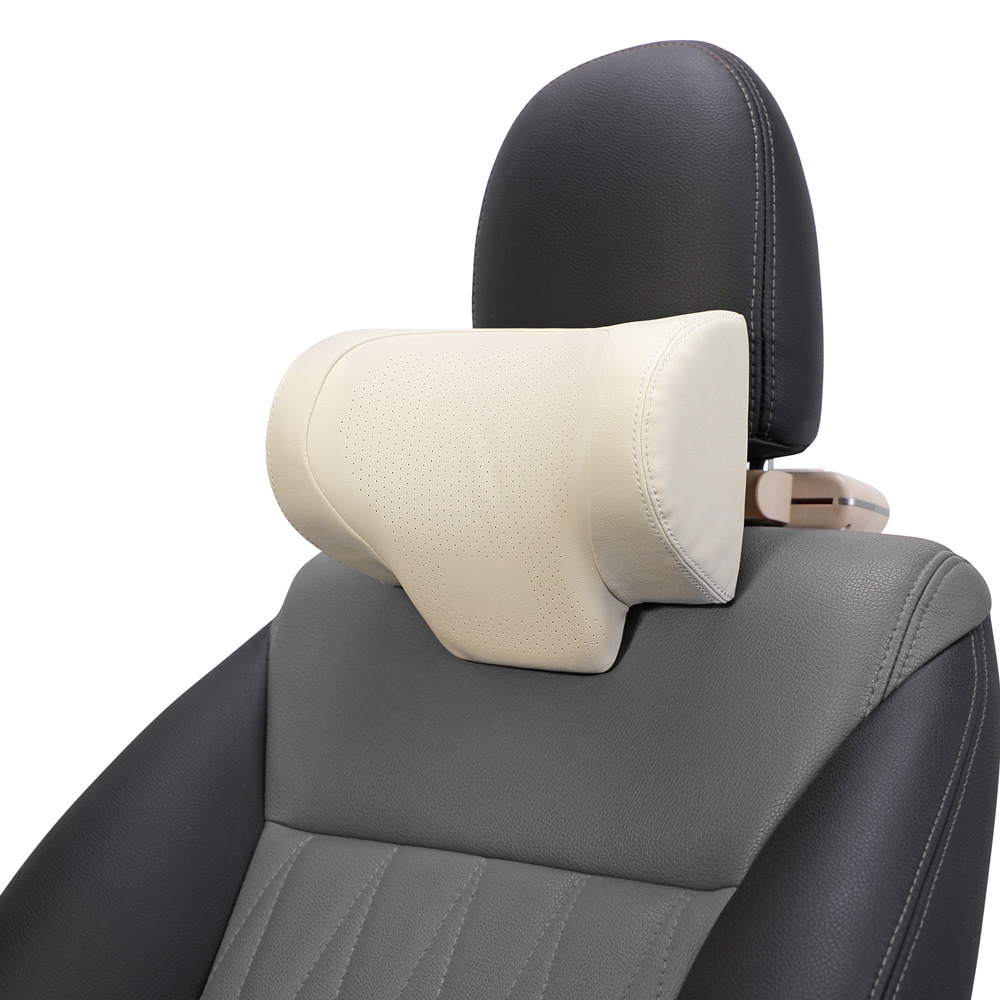 Multifunctional adjustable headrest pillow neck pillow car memory foam travel headrest mobile phone bracket U-shaped pillow