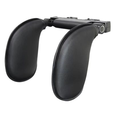 Newly upgraded car headrest side pillow comfortable skin-friendly sponge leather neck pillow car waist rest car supplies