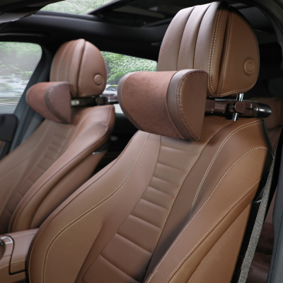 Car headrest seat pillow neck pillow travel rear seat headrest side pillow four seasons universal