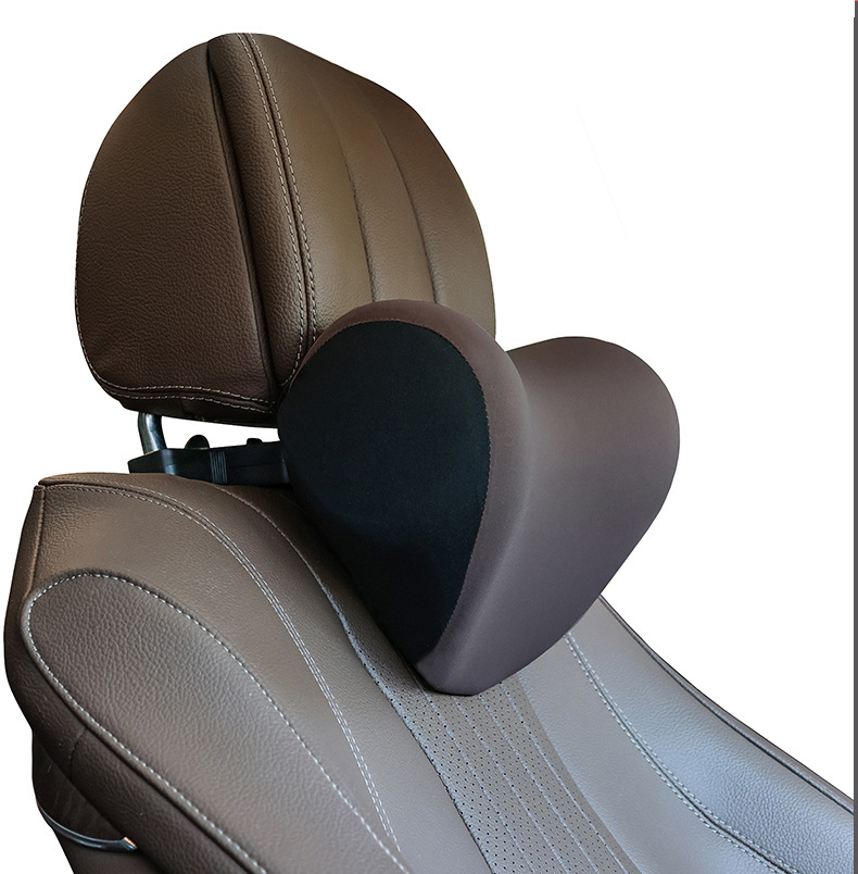 Memory foam suede skin-friendly driver pillow